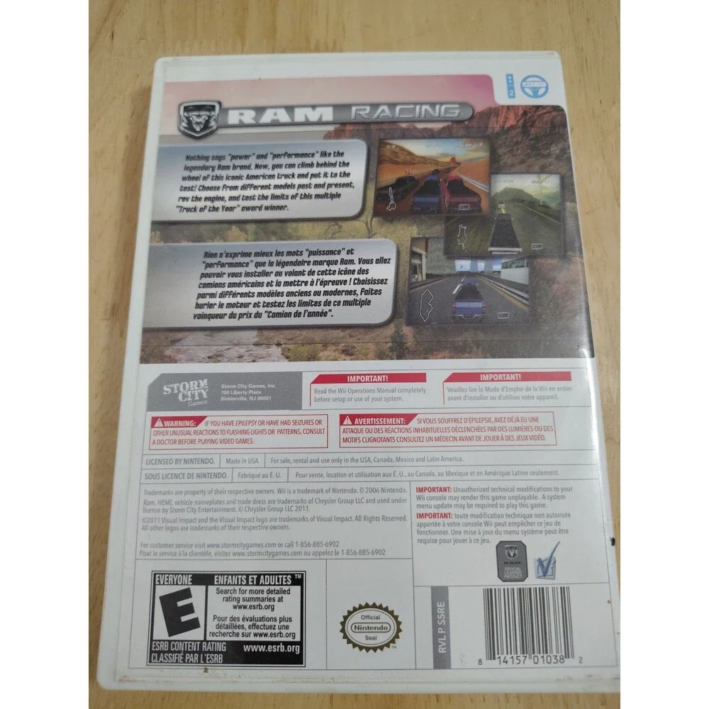 Ram Racing Nintendo Wii Good Disc Racing Game Nintendo Wii Dodge Ram Racing Game